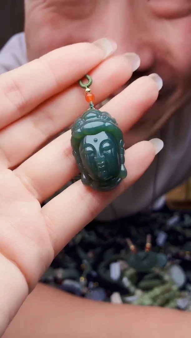 颈饰未镶嵌和田玉多样性发货，拍一发一