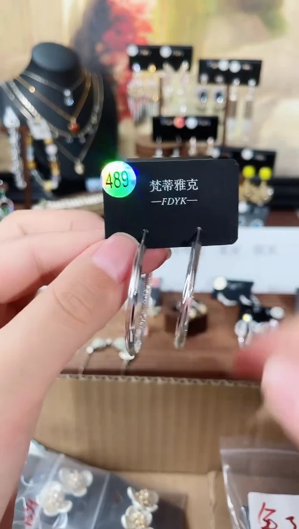 铜合金合成立方氧化锆925银梵489