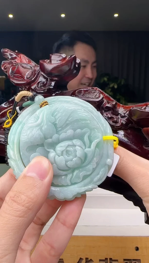 【闪购商品】翡翠摆件未镶嵌底座XM@@960Q3J15123