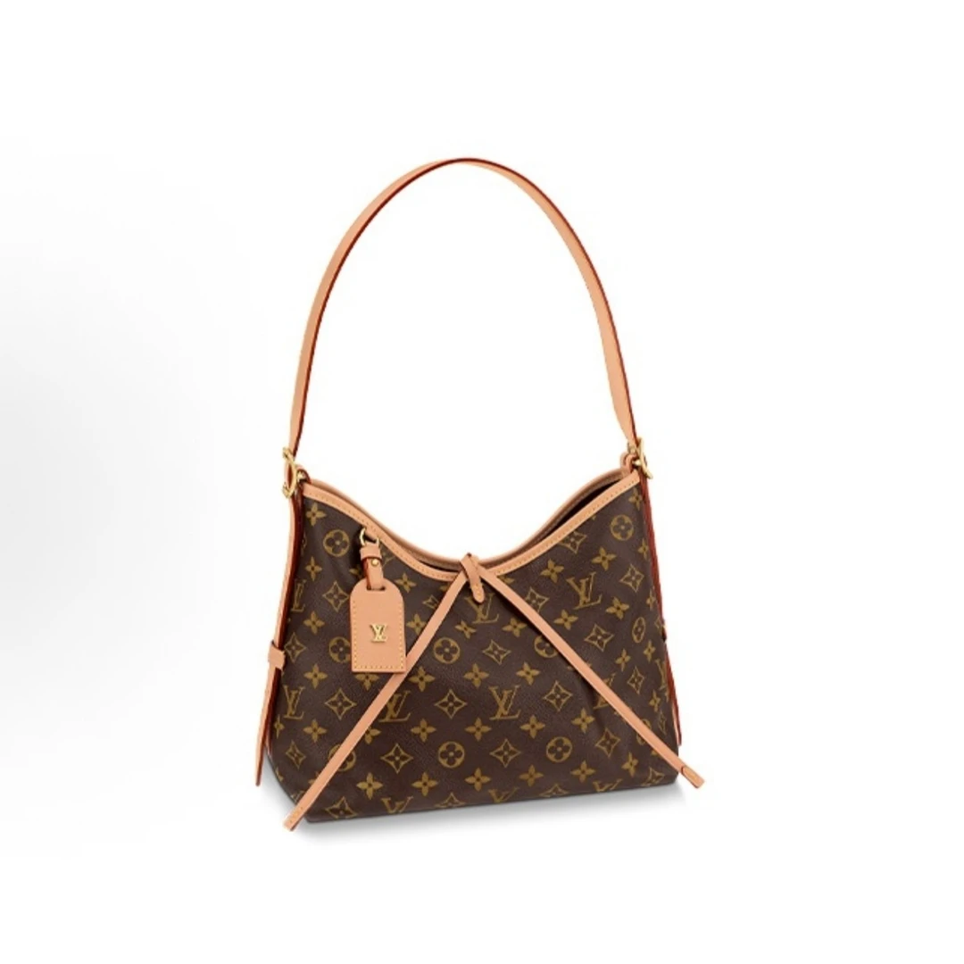 未使用 LouisVuitton/路易威登 Carryanll PM老花小号单肩包