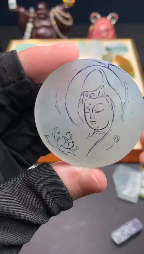 未镶嵌定制翡翠天然翡翠裸石（包工）