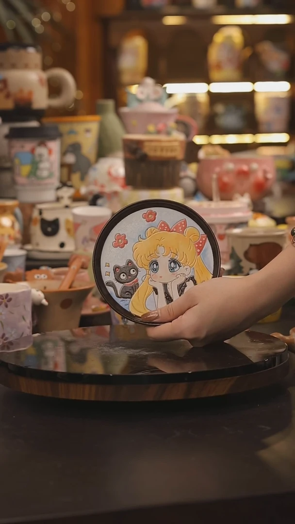 景德镇釉下彩绘设计师款式陶瓷