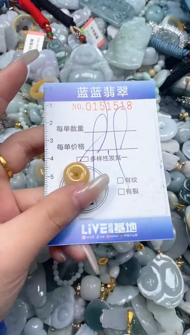 【闪购商品】翡翠颈饰未镶嵌闪购0151518多样性发其一