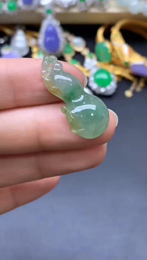 颈饰未镶嵌翡翠228-中国好珍宝