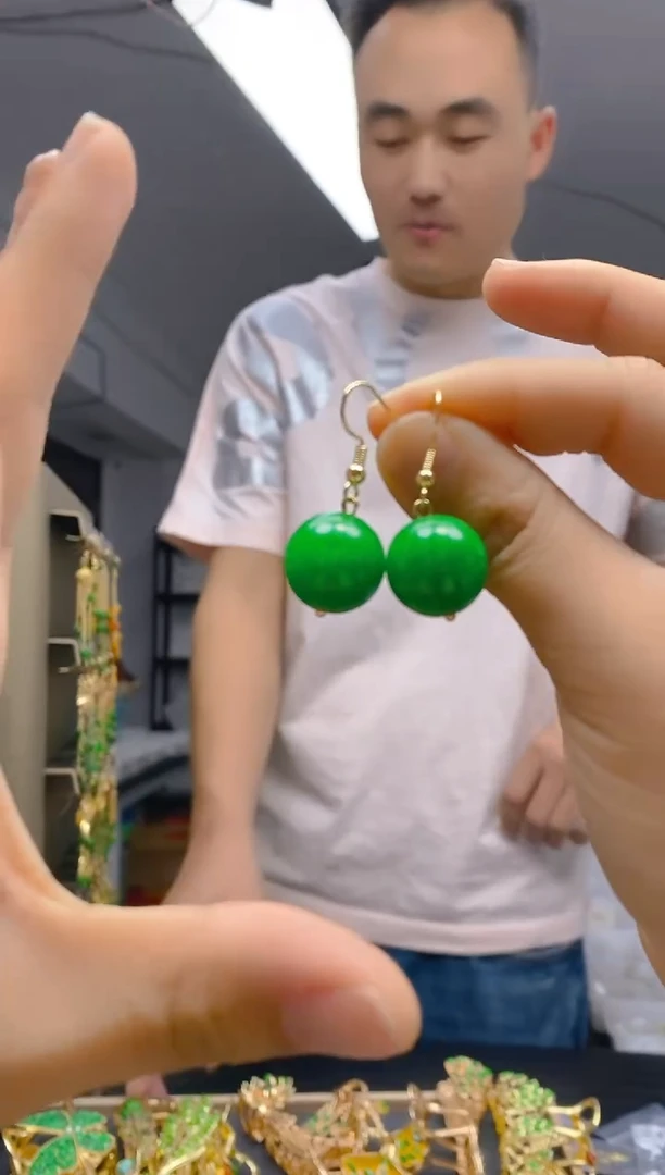 【闪购商品】玛瑙/玉髓耳饰合金05玛瑙饰品