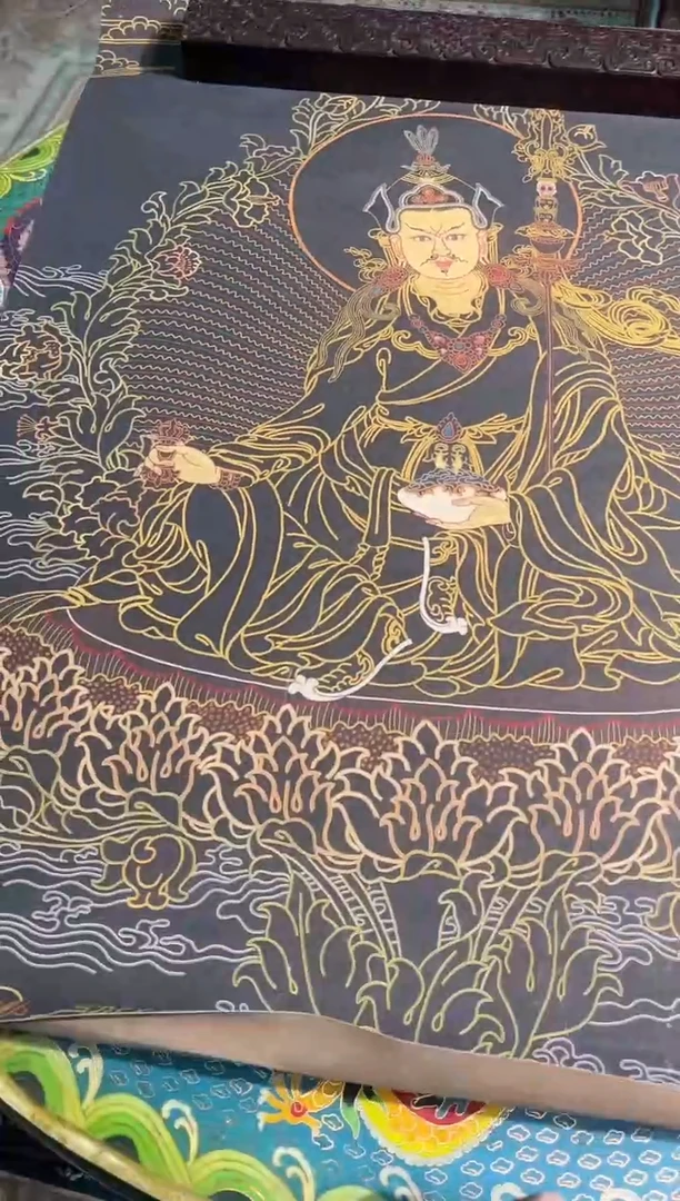 卷轴画路路的唐卡tk160