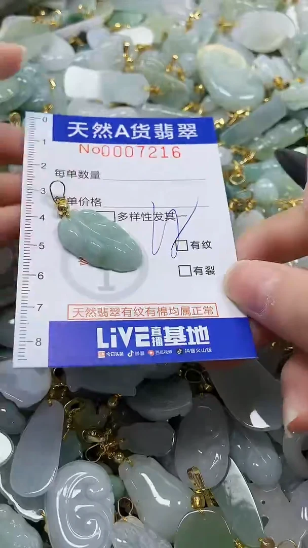 颈饰未镶嵌翡翠纯天然a货翡翠