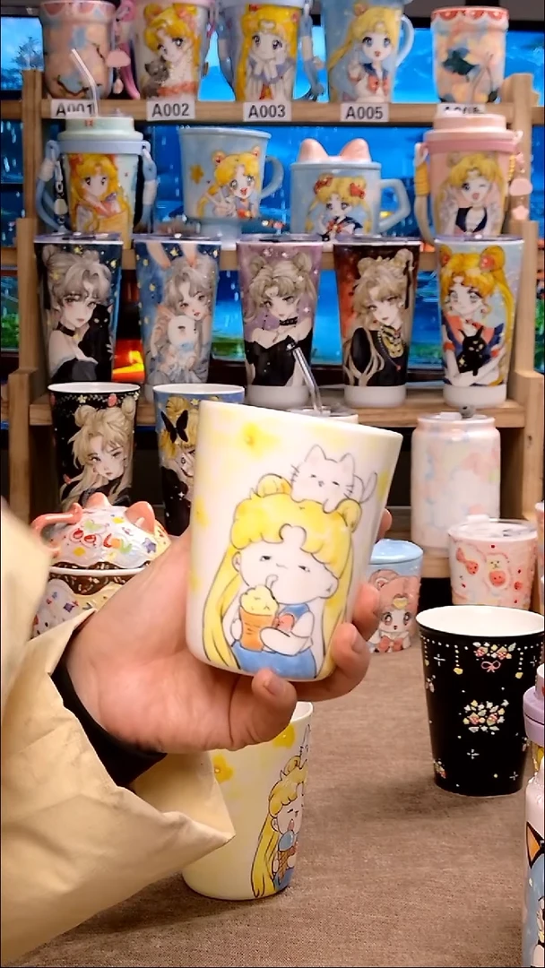 杯景德镇陶瓷手工手绘