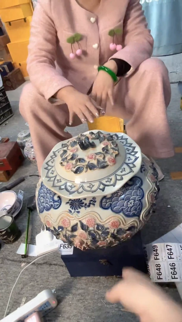 摆件陶瓷644景德镇陶瓷摆件