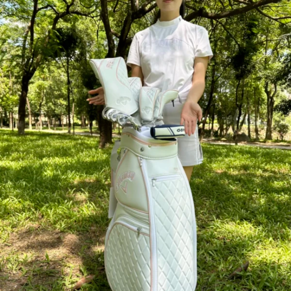 Callaway卡拉威高尔夫球杆套杆REVA ROSE玫瑰金女神碳素球杆全新