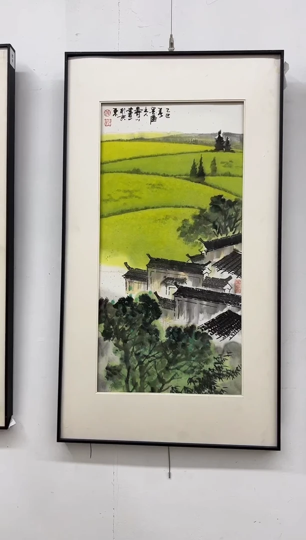 国画老师亲笔国画