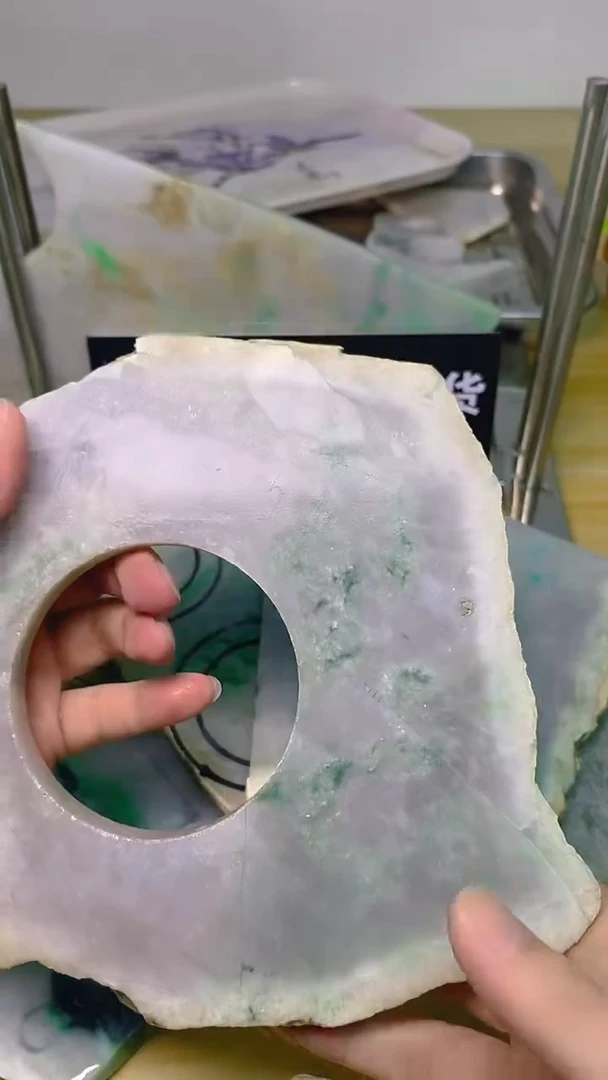 翡翠裸石天然A货缅甸翡翠高品质边角料111