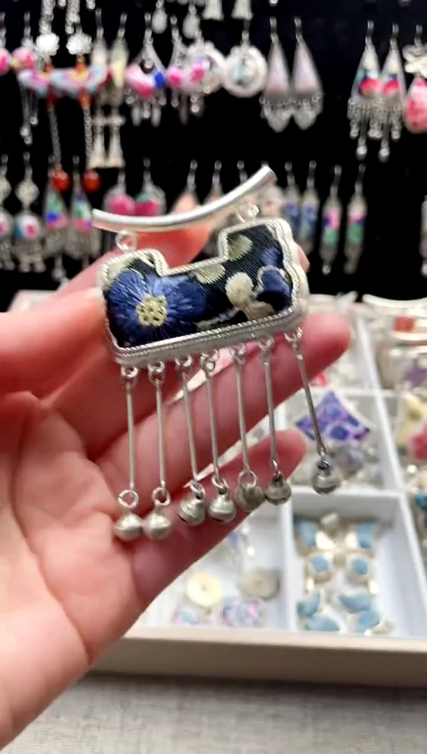 【闪购商品】织绣非遗刺绣饰品