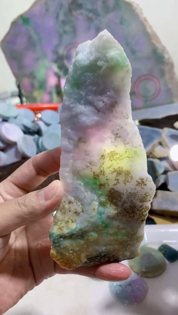 裸石翡翠0蒙0翡翠珠宝48