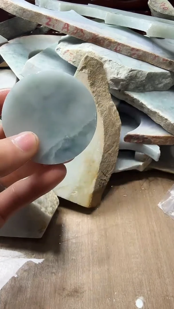 裸石翡翠天然翡翠A货花151