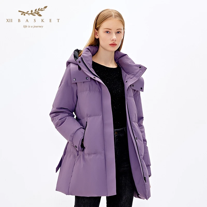 【商场同款】十二篮25春新三防户外可束腰羽绒服7C65108040