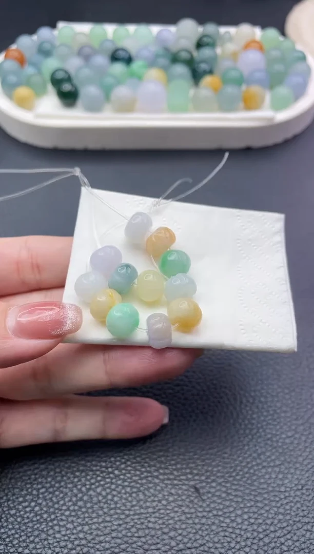 【闪购商品】定制翡翠未镶嵌珠子