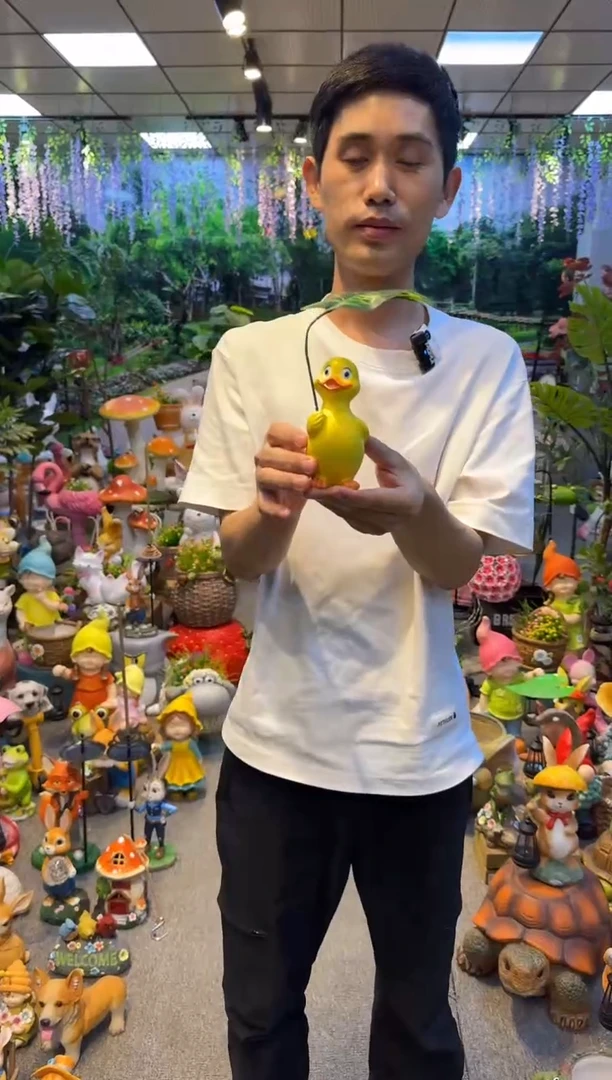 无花朵花园庭院摆件&00&