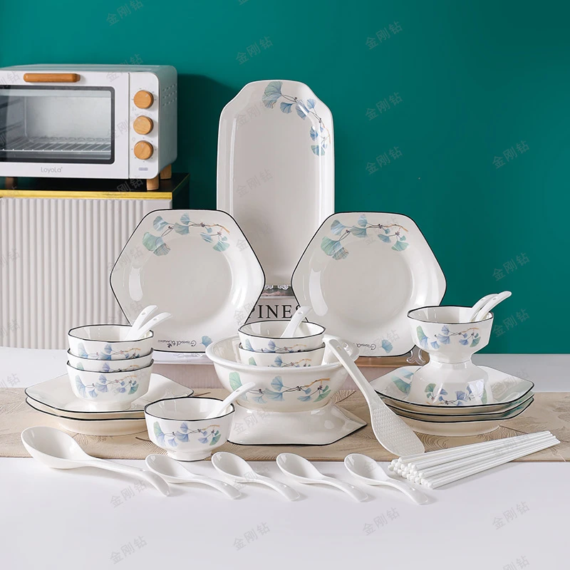 美好时光新六角盘42件套肆