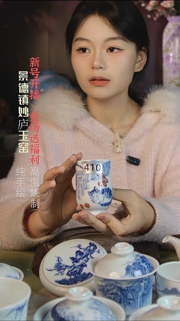 盘陶妙庐玉窑胖闻香410