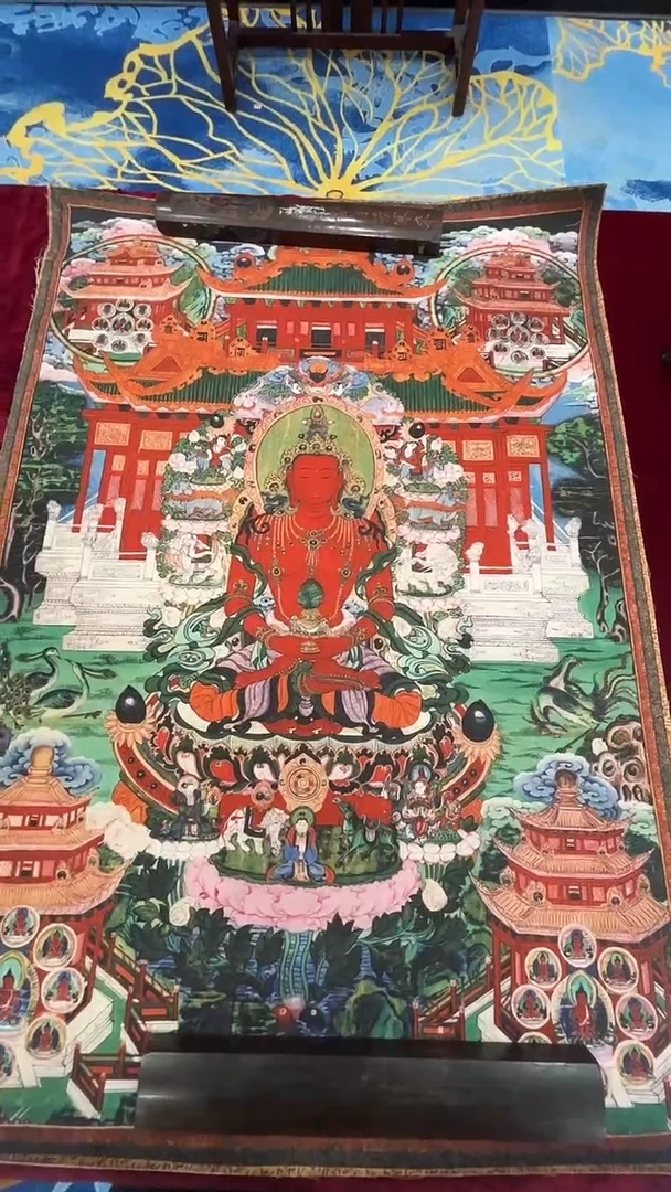 卷轴画唐卡TK16098