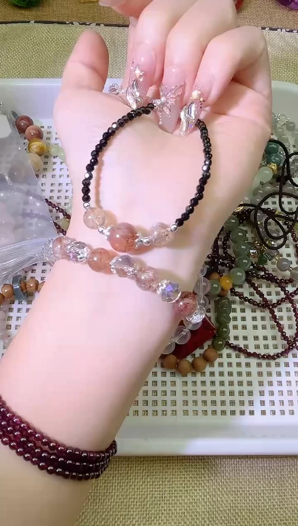 【闪购商品】发晶手链未镶嵌多样性发拍一发