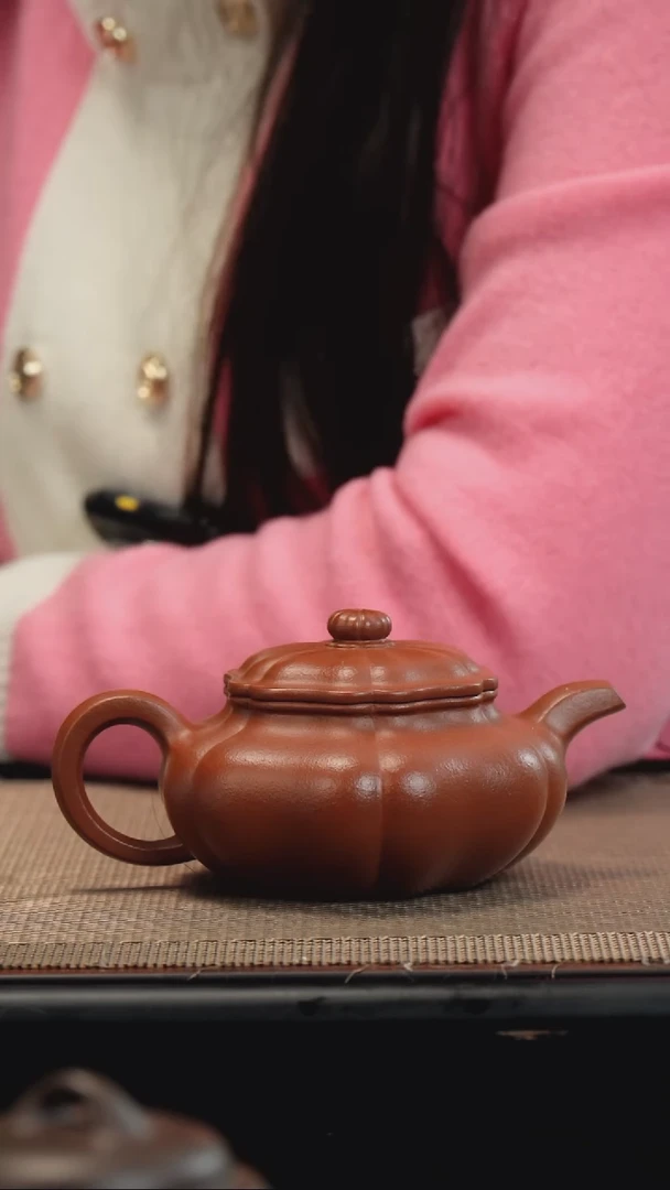 【闪购商品】紫砂茶壶生砂朱泥仿古170