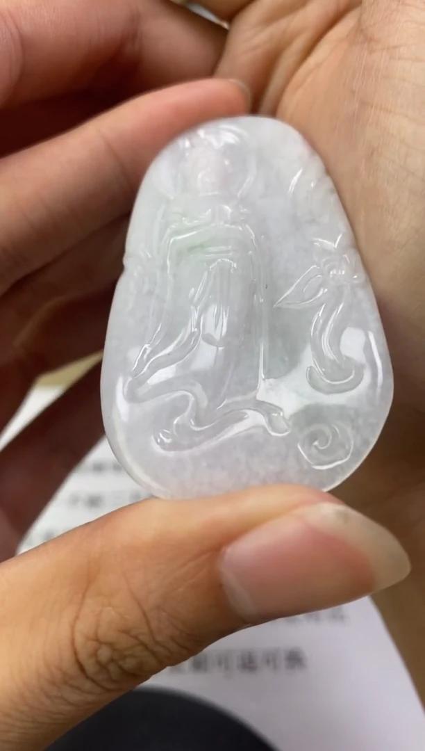 颈饰未镶嵌翡翠意天然翡翠