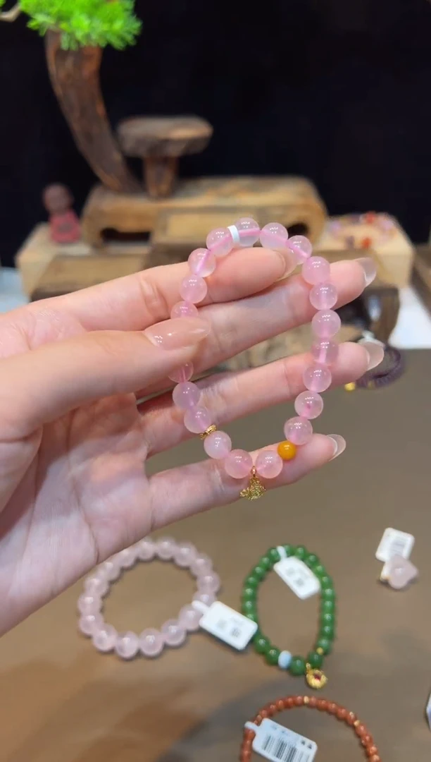 水晶手链未镶嵌手饰@@