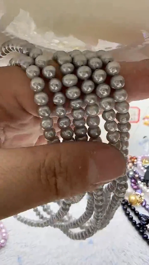 淡水珍珠未镶嵌项链1