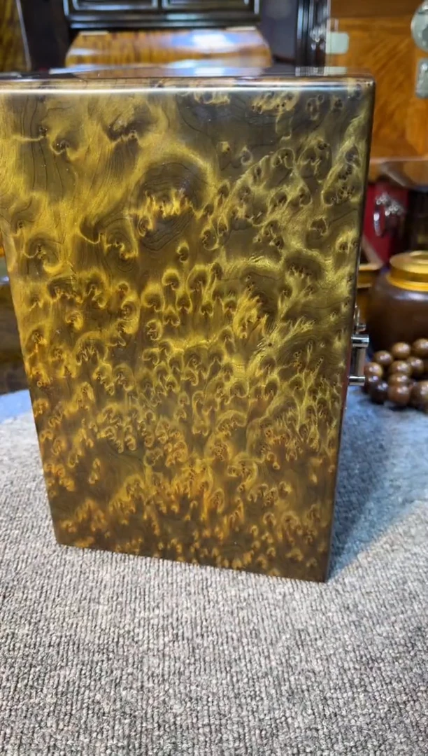 【闪购商品】乌木类成套家具阴沉木收纳盒