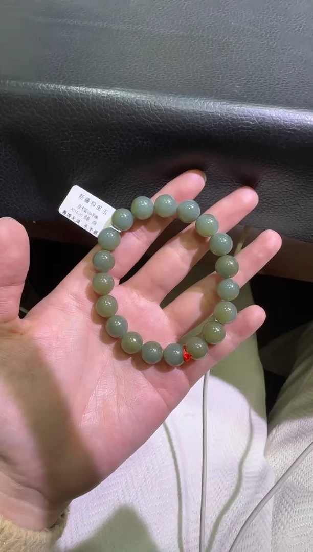 未镶嵌手串和田玉且末蓝手串（产地直发）