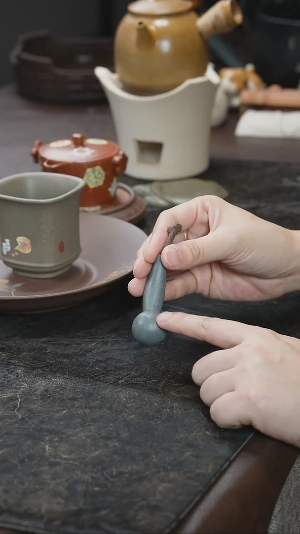 九隐茶器紫砂葫芦