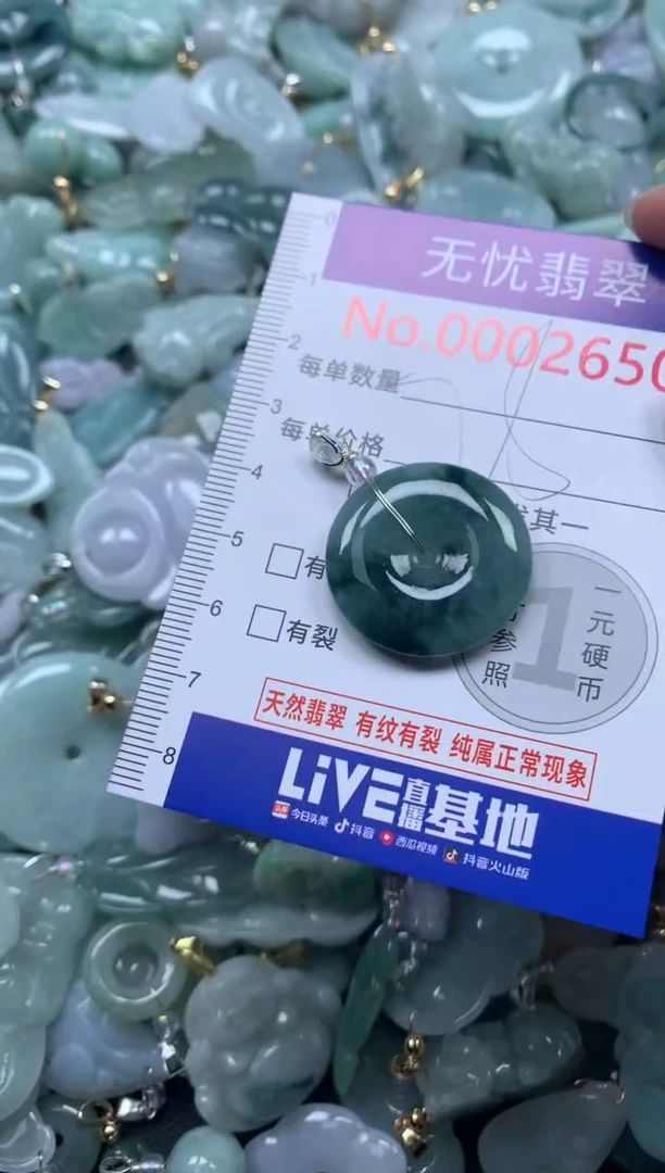 颈饰未镶嵌翡翠2650
