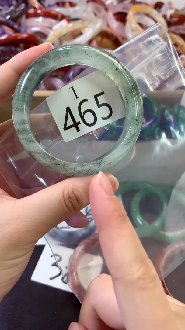 水晶手镯未镶嵌I465-54