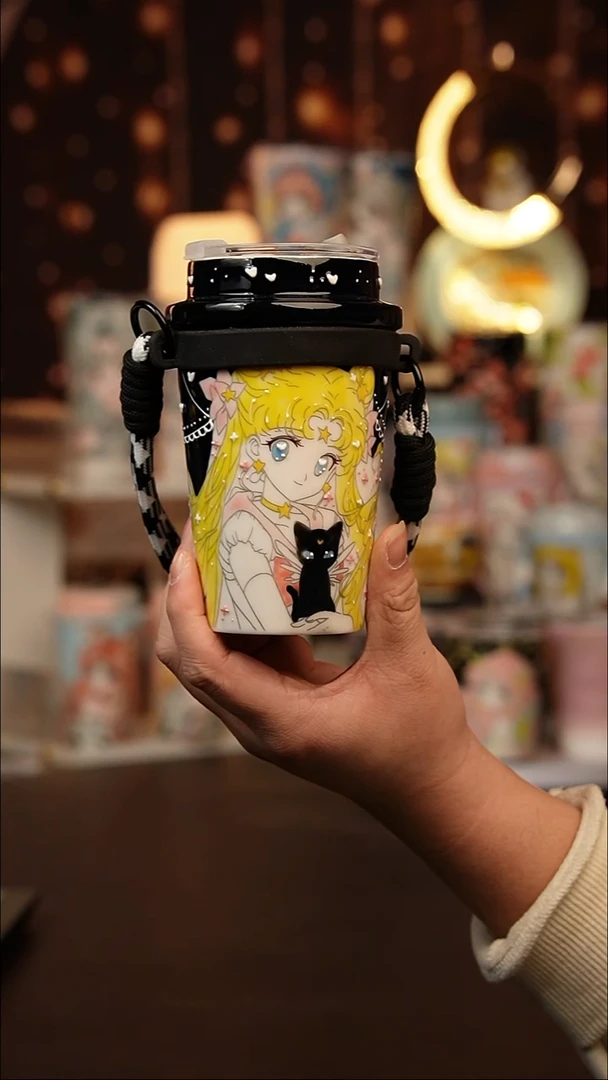 （玉泥）景德镇手工手绘文创陶瓷杯