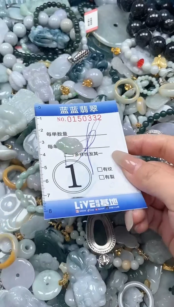 【闪购商品】翡翠颈饰未镶嵌闪购0150332多样性发其一