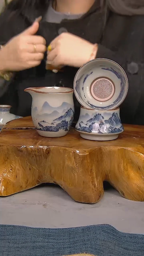 【闪购商品】2件套陶瓷茶具家用简装系列