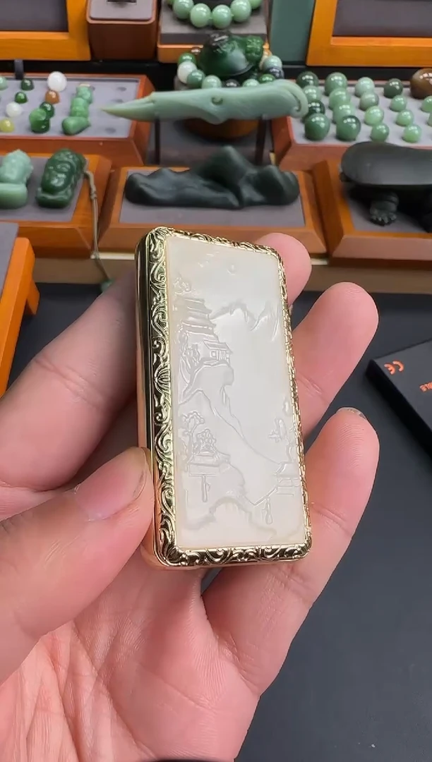 未镶嵌和田玉挂件1