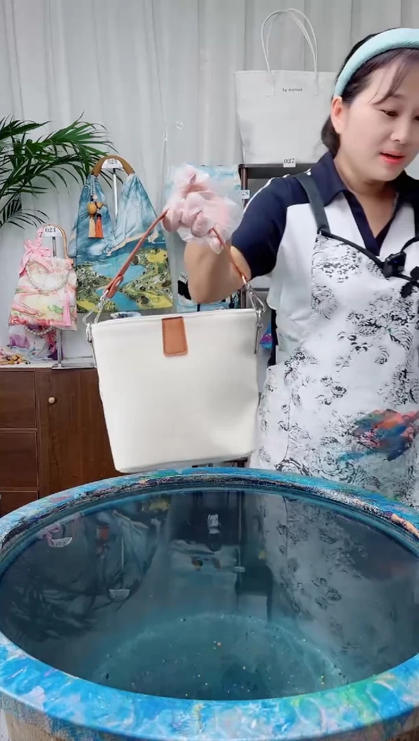 水桶包下单定制颜色