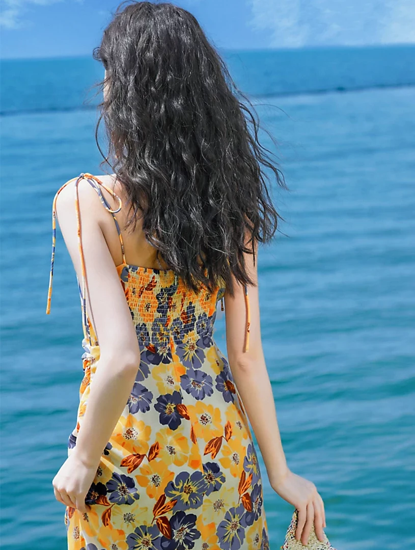 韩版时尚百搭高品质孤品女装甜美碎花