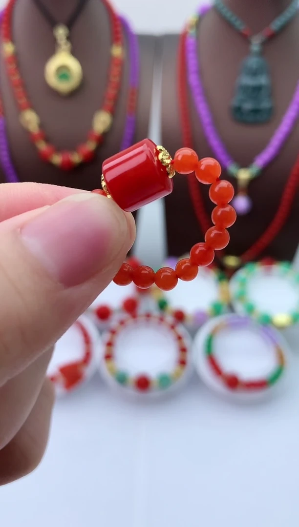 【闪购商品】翡翠戒指14K金镶嵌J19戒指