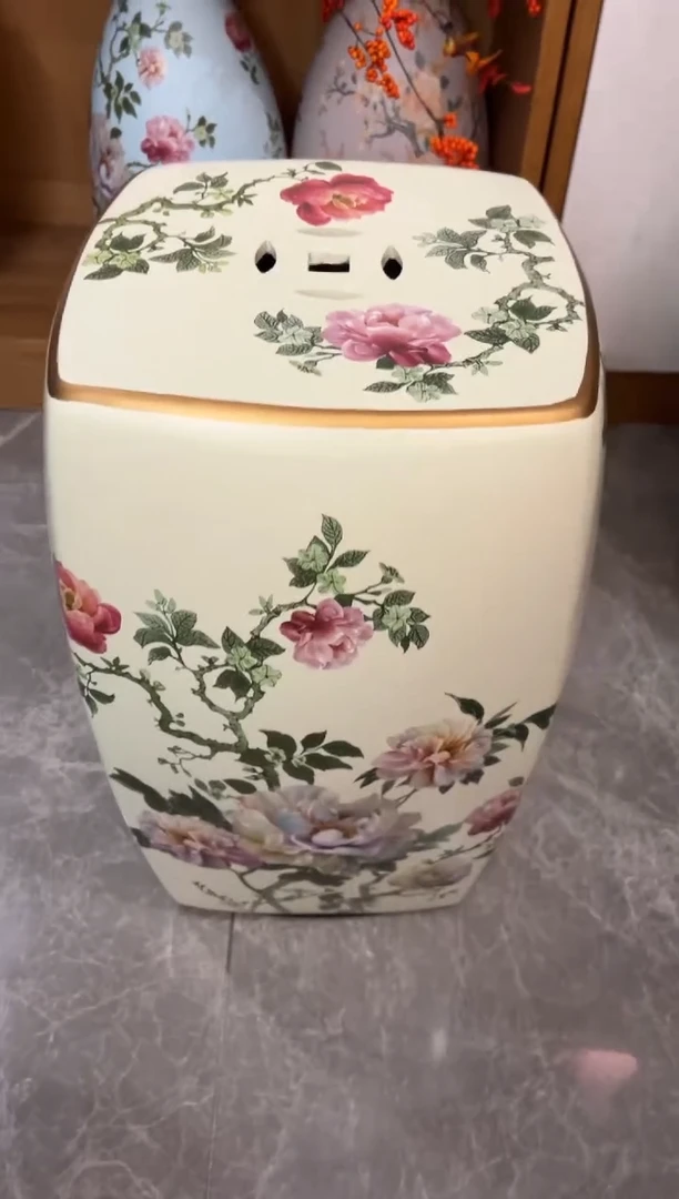 外贸陶瓷家居百货-陶瓷凳