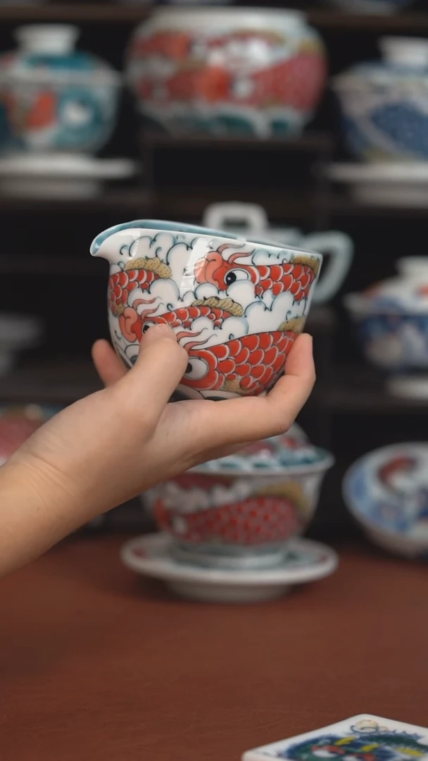 老师作品九鱼公道杯（宠粉福利 ）