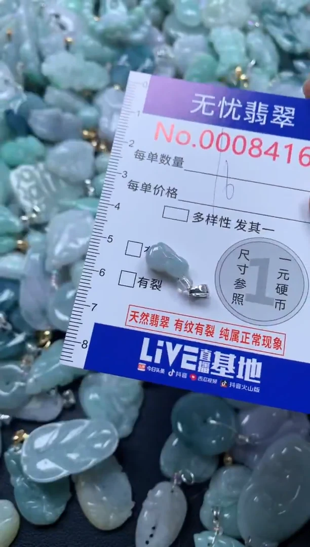 颈饰未镶嵌翡翠8416
