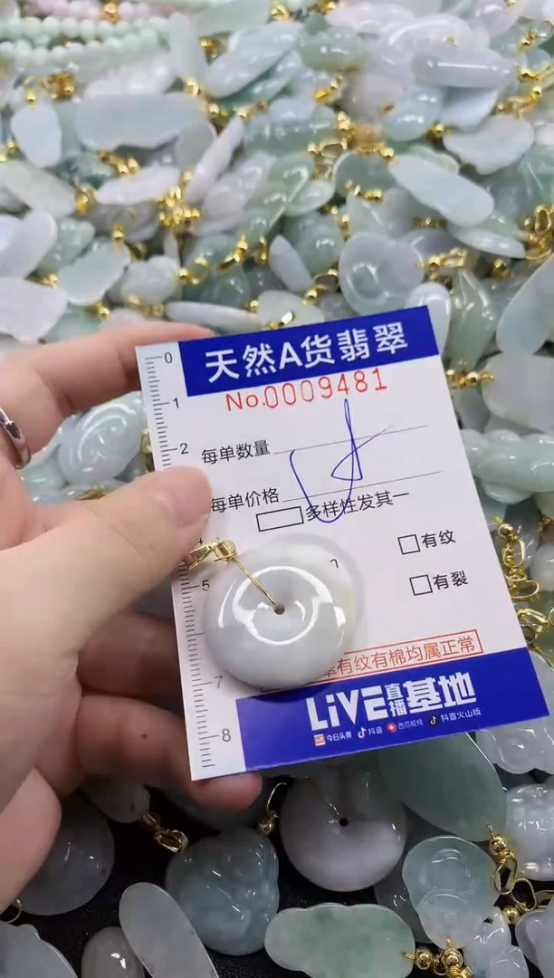 颈饰未镶嵌翡翠天然A货翡翠