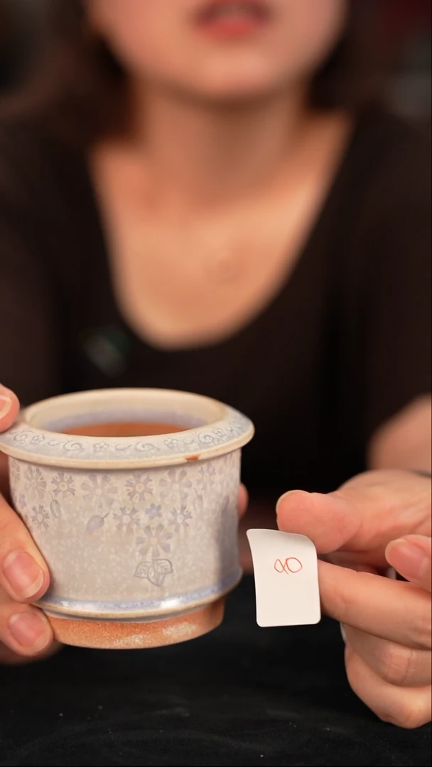 6-9-052花盆口径微瑕6