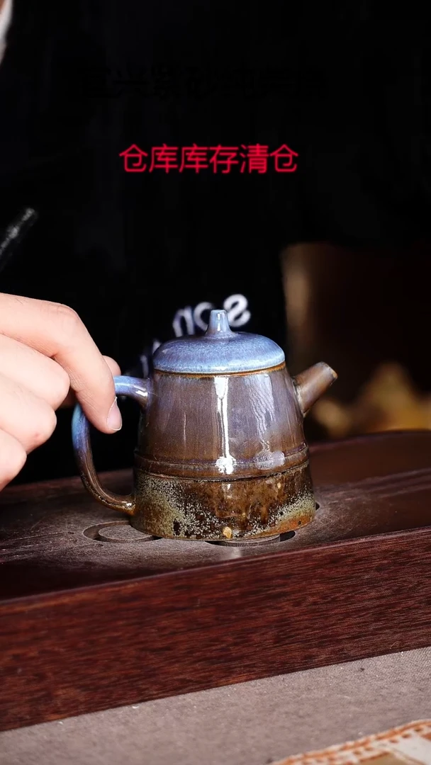 茶壶紫砂宜兴柴烧紫砂壶