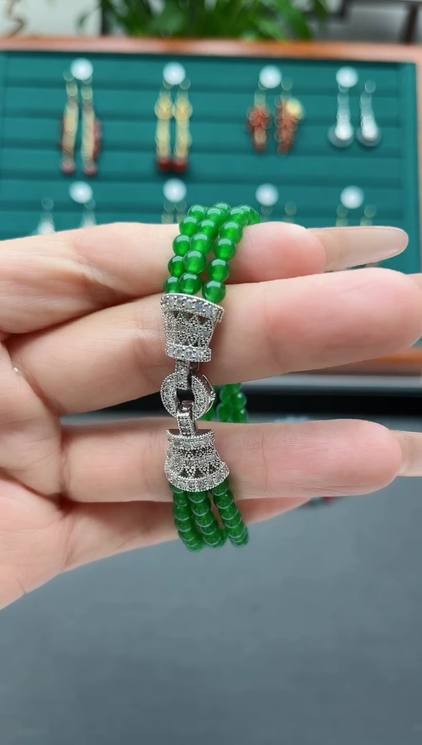 【闪购商品】玛瑙/玉髓手链未镶嵌000手链绿