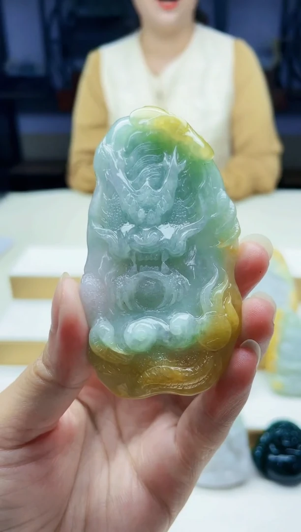 未镶嵌定制翡翠毛货09200076